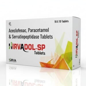 HIRVADOL-SP: Aceclofenac, Paracetamol & Serratiopeptidase Tablets